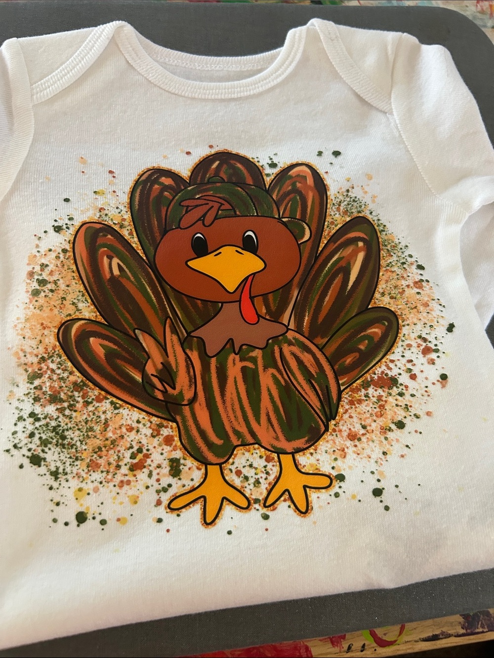 Thanksgiving Kids Onesie 6-9M